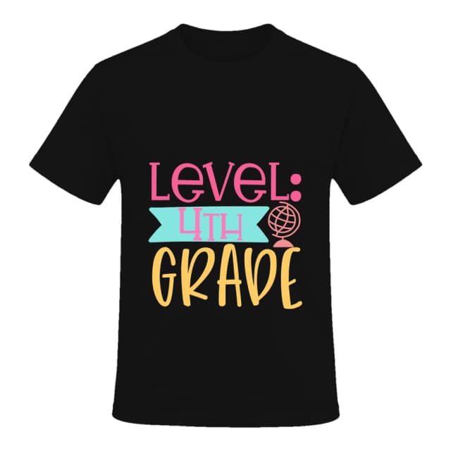 T-shirt — Level 4th grade
